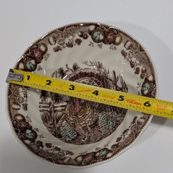 Johnson Bros. His Majesty Bowl Replacement Turkey Design Vintage English - Picture 2 of 11